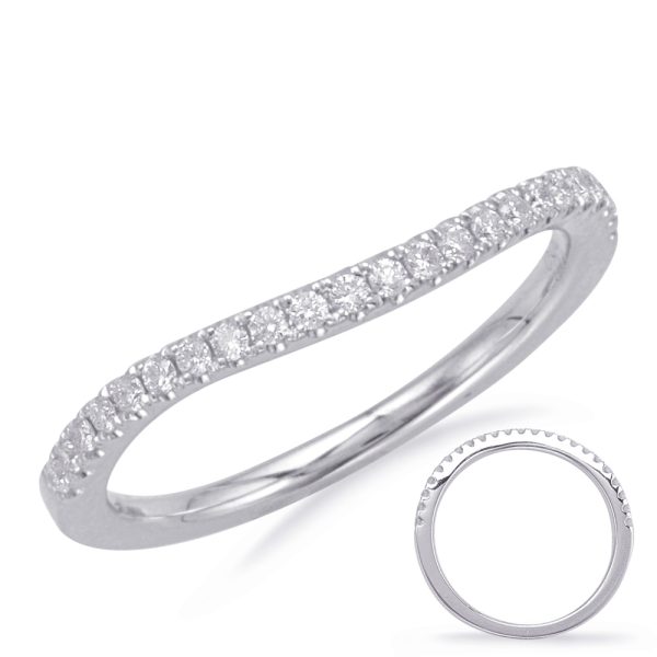 White Gold Matching Band