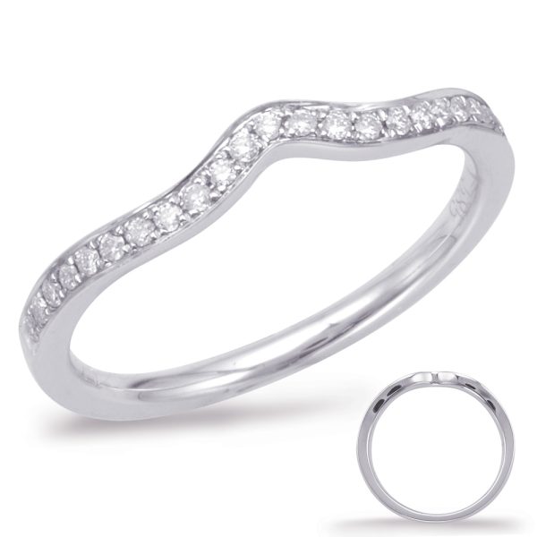 White Gold Wedding Band