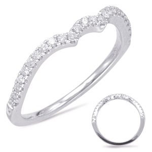 White Gold Matching Band