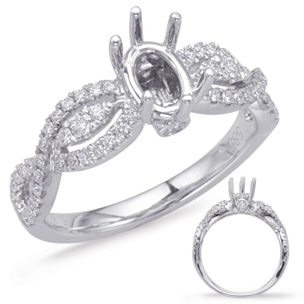 White Gold Engagement Ring