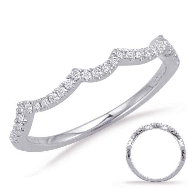 White Gold Matching Band
