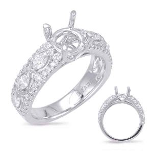 White Gold Engagement Ring