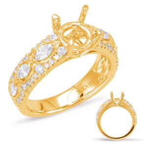 Yellow Gold Engagement Ring