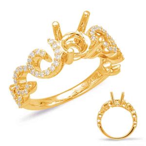 Yellow Gold Engagement Ring