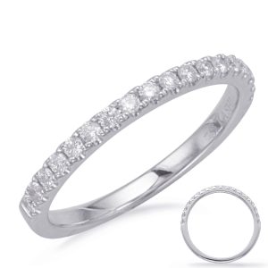 White Gold Wedding Band