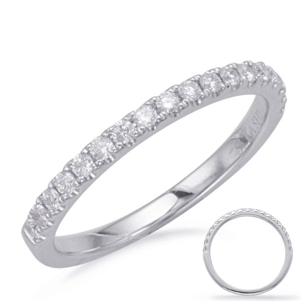 White Gold Wedding Band