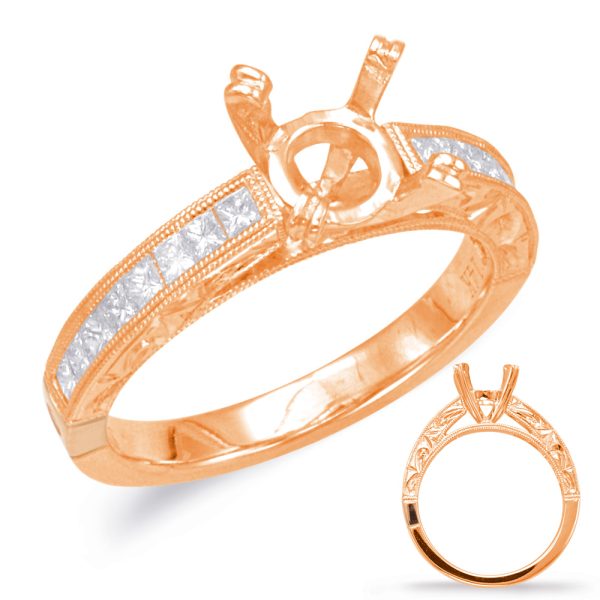 Rose Gold Engagement Ring