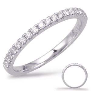 White Gold Matching Band White Gold Matching Band