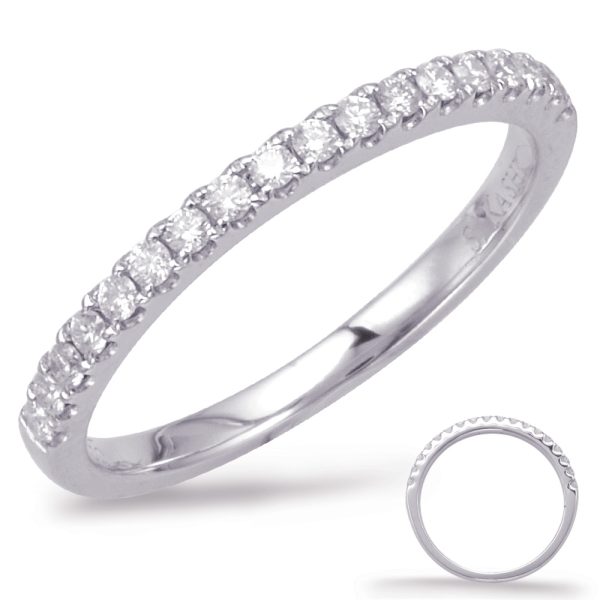 White Gold Matching Band