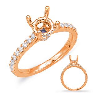 Rose Gold Engagement Ring