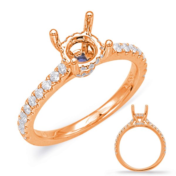 Rose Gold Engagement Ring