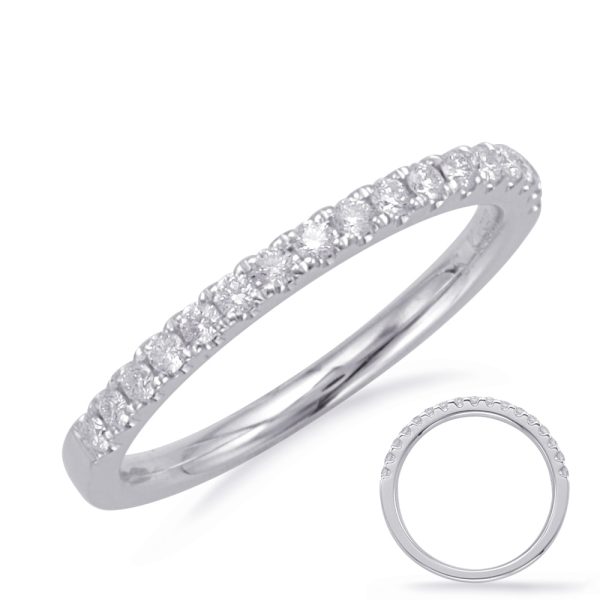 White Gold Matching Band