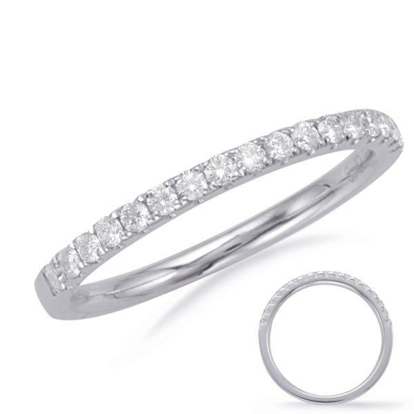 White Gold Matching Band
