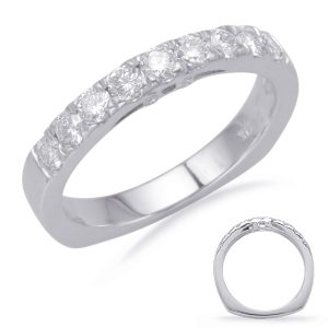 White Gold Matching Band White Gold Matching Band