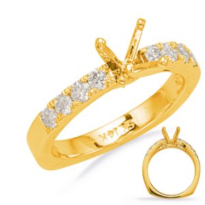 Yellow Gold Engagement Ring