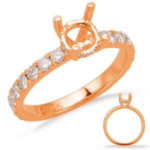 Rose Gold Engagement Ring