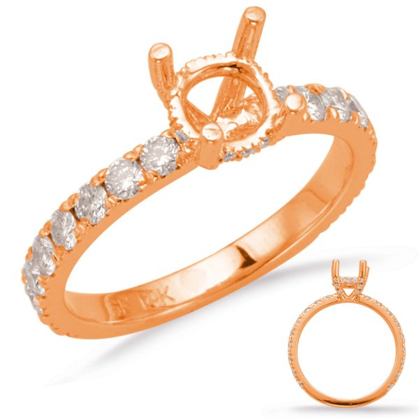 Rose Gold Engagement Ring