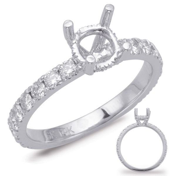 White Gold Engagement Ring