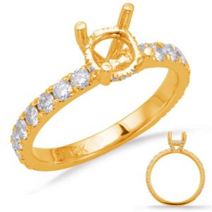Yellow Gold Engagement Ring