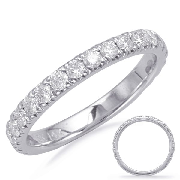 White Gold Matching Band