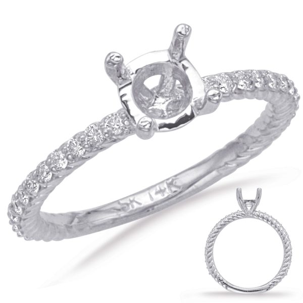 White Gold Engagement Ring