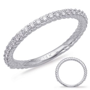 White Gold Matching Band White Gold Matching Band