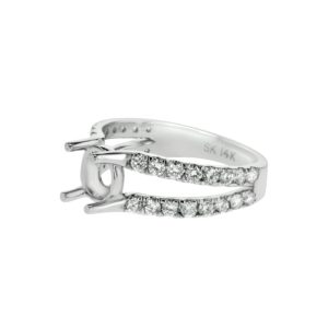 White Gold Engagement Ring White Gold Engagement Ring