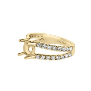 Yellow Gold Engagement Ring