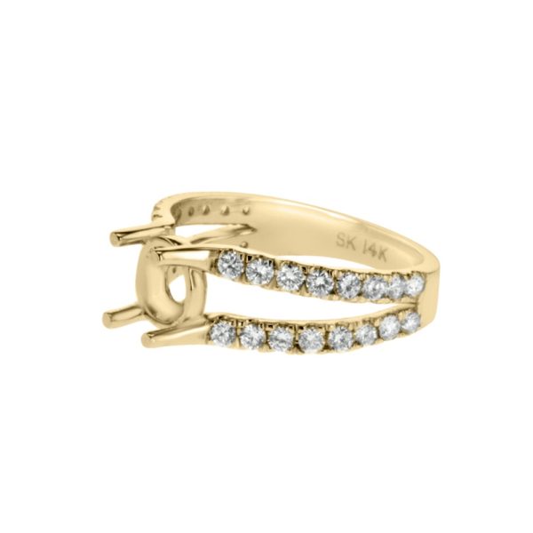 Yellow Gold Engagement Ring