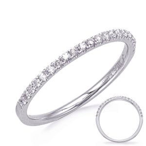 White Gold Matching Band White Gold Matching Band