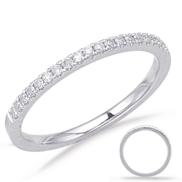 White Gold Matching Band
