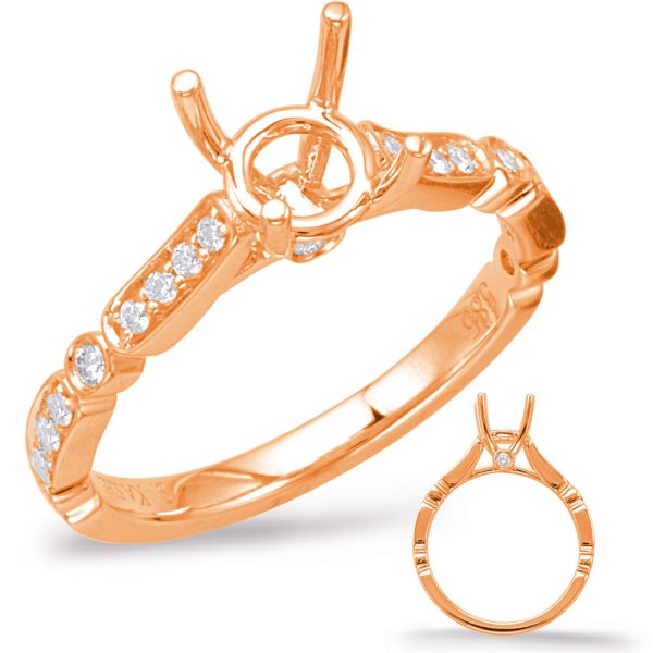 Rose Gold Engagement Ring