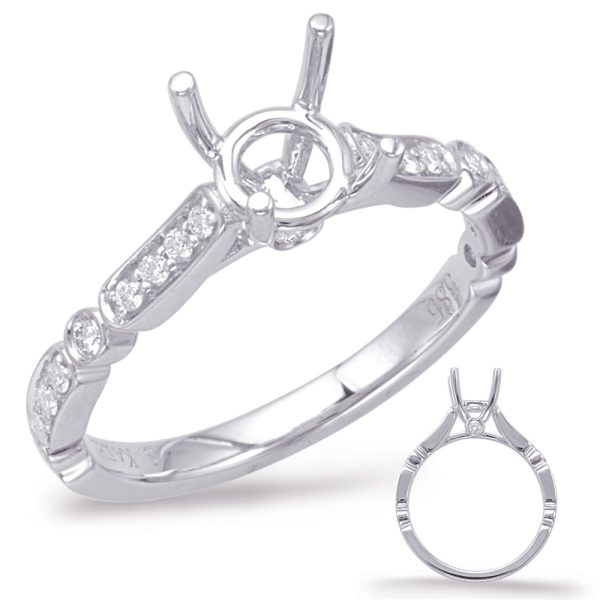 White Gold Engagement Ring
