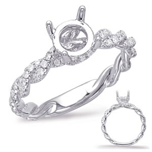 White Gold Engagement Ring