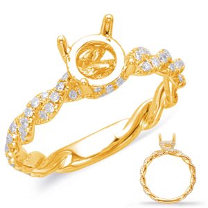 Yellow Gold Engagement Ring