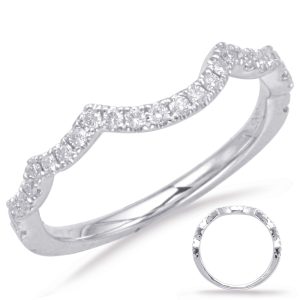 White Gold Matching Band