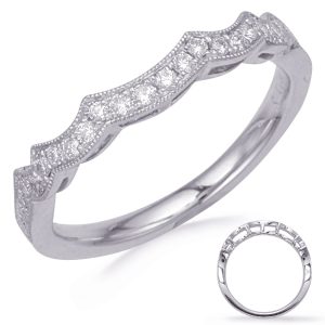 White Gold Wedding Band