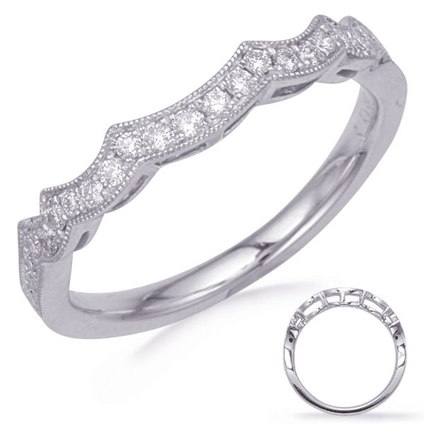 White Gold Wedding Band