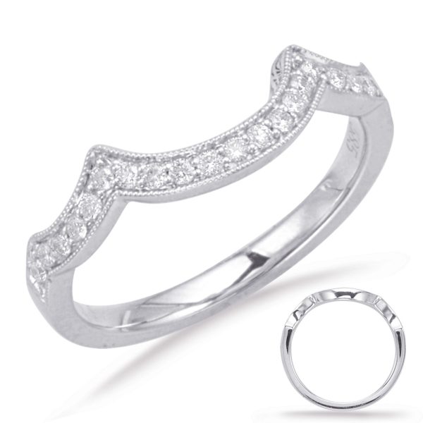 White Gold Matching Band