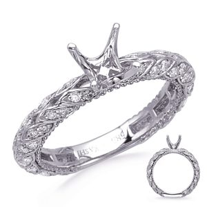 White Gold Engagement Ring