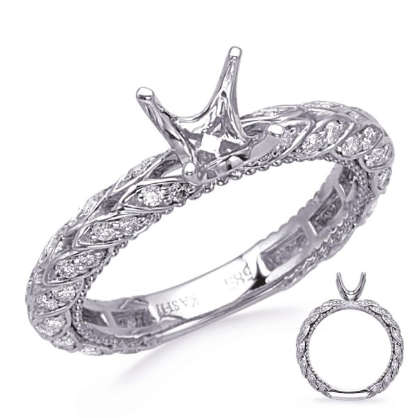 White Gold Engagement Ring