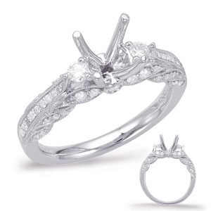 White Gold Engagement Ring