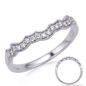 White Gold Wedding Band