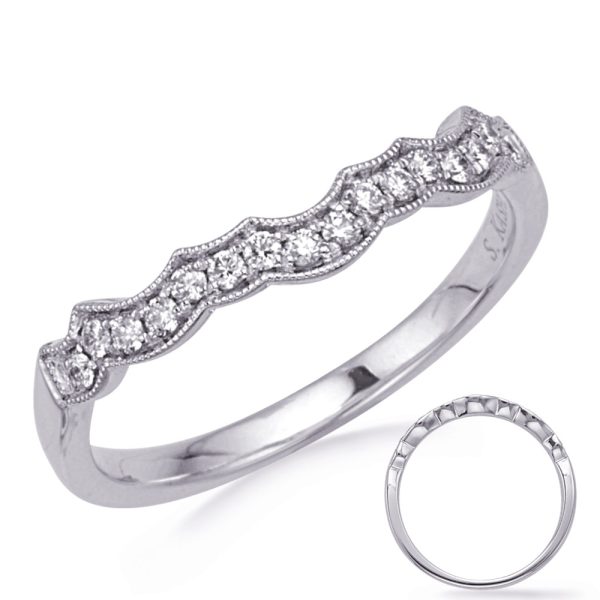 White Gold Wedding Band
