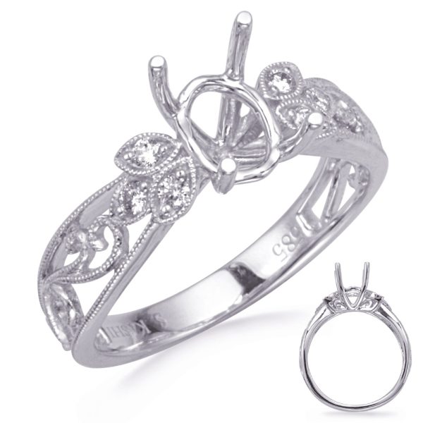 White Gold Engagement Ring