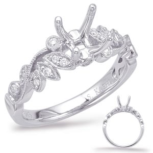 White Gold Engagement Ring