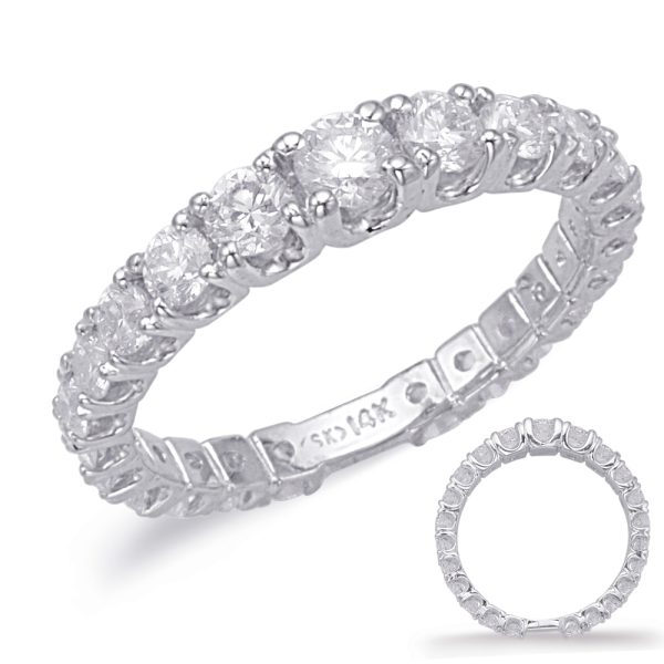 White Gold Matching Band