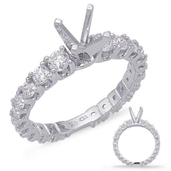 White Gold Engagement Ring