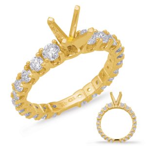 Yellow Gold Engagement Ring