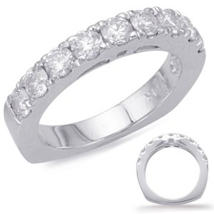 White Gold Matching Band White Gold Matching Band